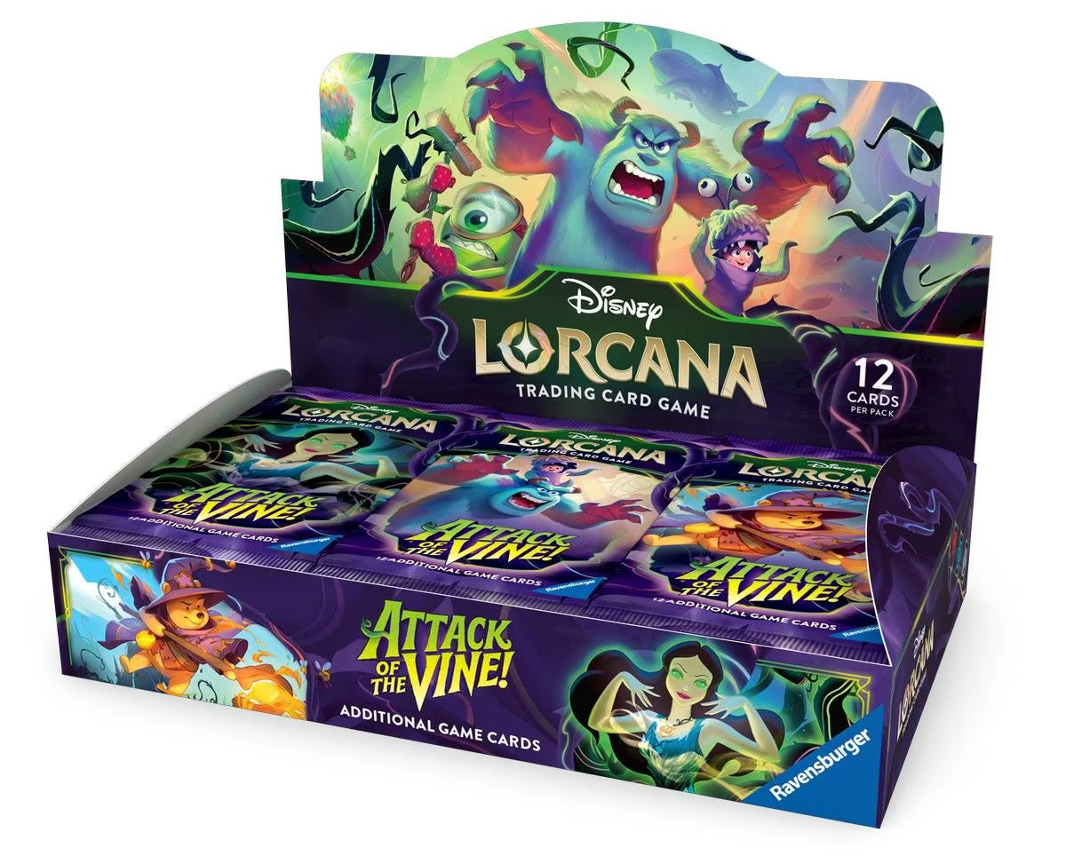Disney Lorcana TCG: Attack of the Vine Booster Display (24 Packs)