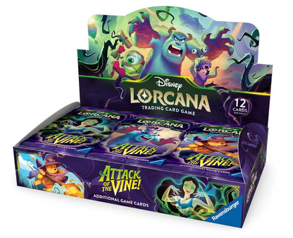 Disney Lorcana TCG: Attack of the Vine Booster Display (24 Packs)