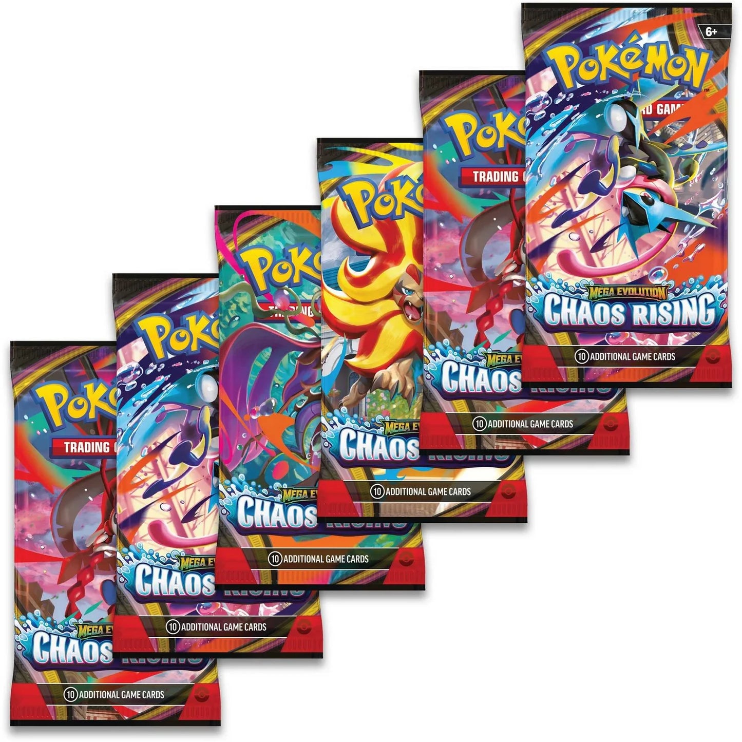 Pokémon TCG: Mega Evolution Chaos Rising Booster Bundle