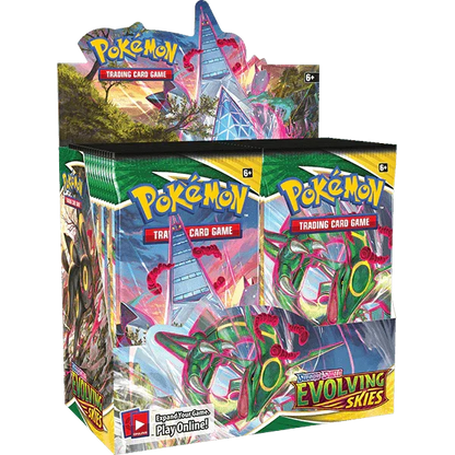 Pokémon TCG: Sword & Shield Evolving Skies Booster Box (36 Packs)