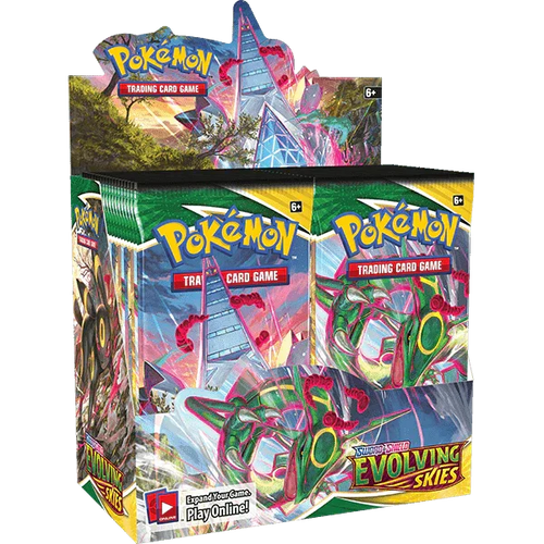 Pokémon TCG: Sword & Shield Evolving Skies Booster Box (36 Packs)