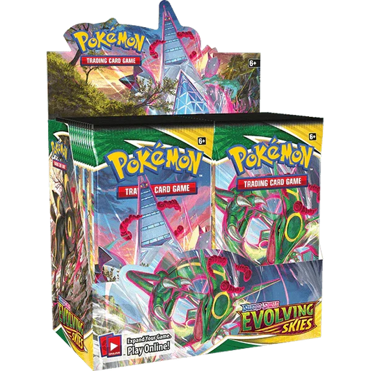 Pokémon TCG: Sword & Shield Evolving Skies Booster Box (36 Packs)