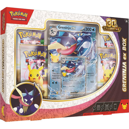 Pokémon TCG: 30th Celebration Greninja ex Box