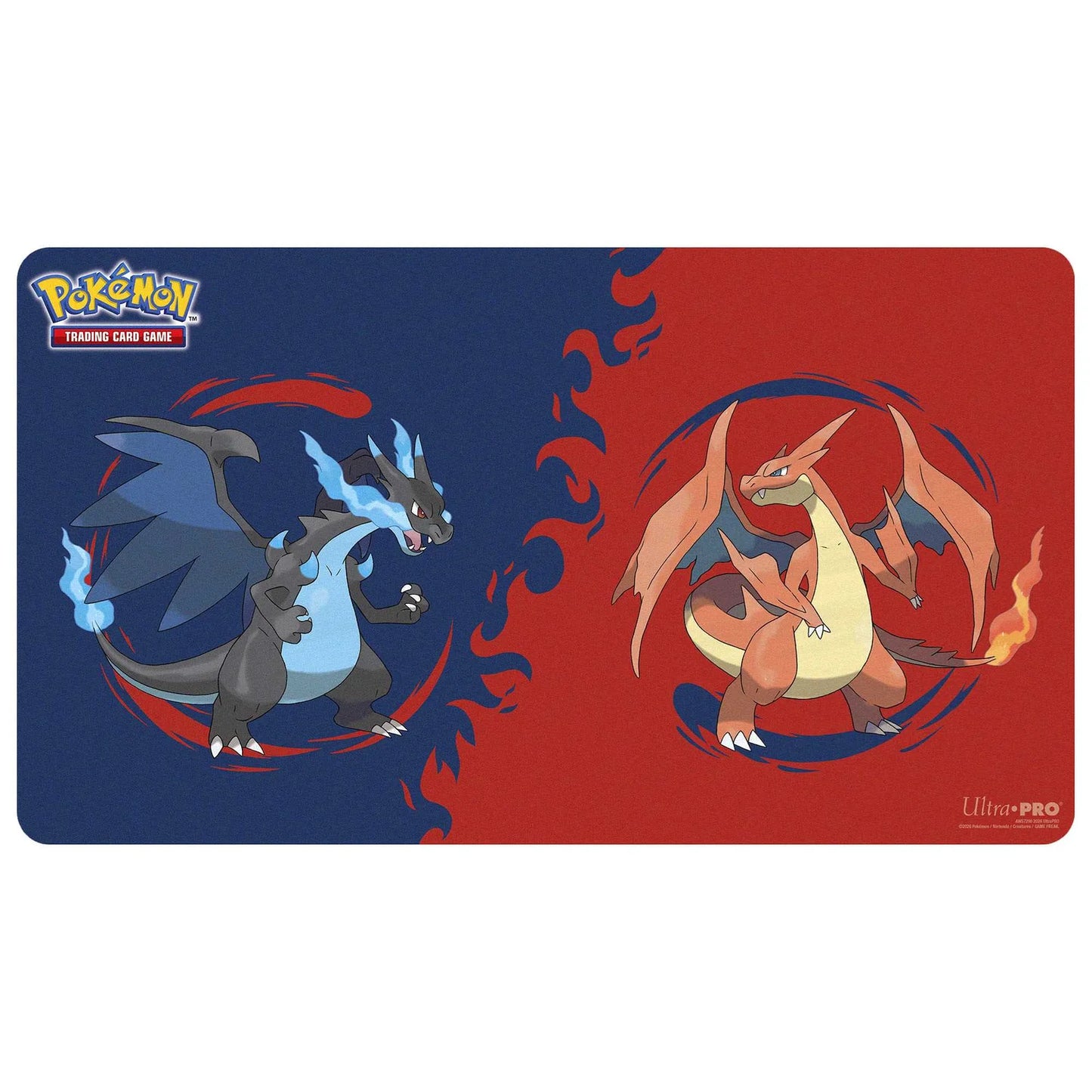 Pokémon Mega Charizard X & Mega Charizard Y Playmat