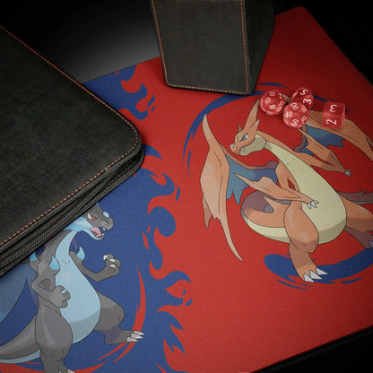 Pokémon Mega Charizard X & Mega Charizard Y Playmat