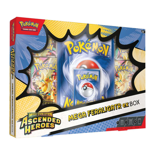 Pokémon TCG: Mega Feraligatr ex Box