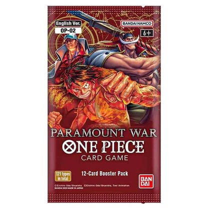 One Piece Card Game OP-02 Paramount War Booster Box