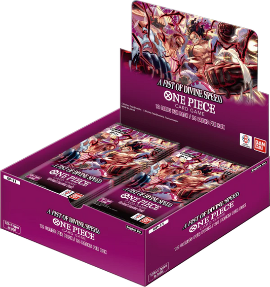 One Piece Card Game OP-11 A Fist of Divine Speed Booster Box