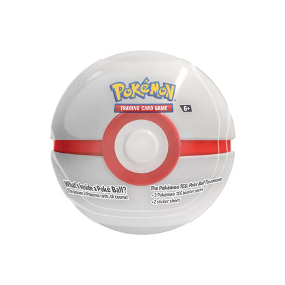 Pokémon TCG: Poké Ball Tin – 3 Booster Packs & Stickers