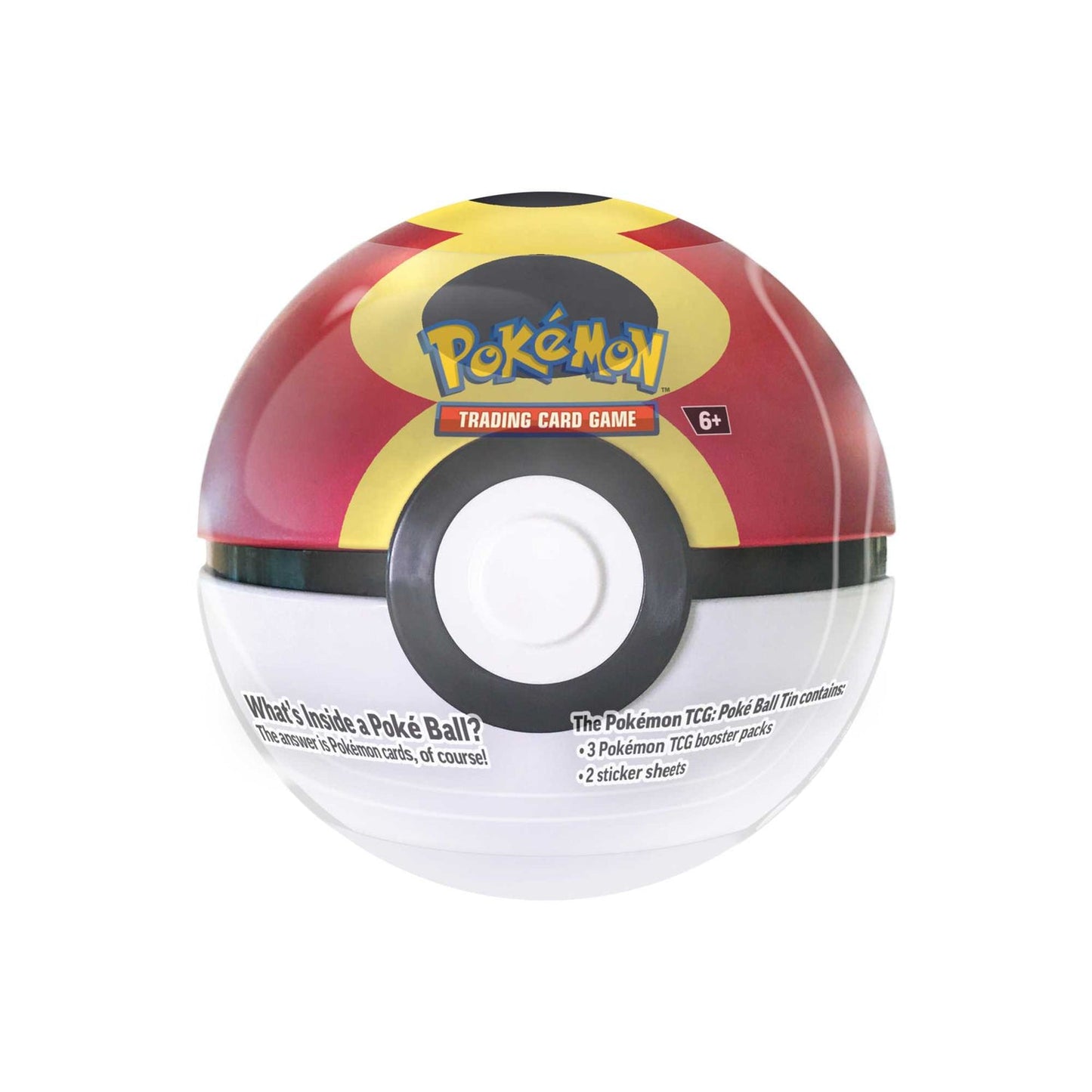 Pokémon TCG: Poké Ball Tin – 3 Booster Packs & Stickers