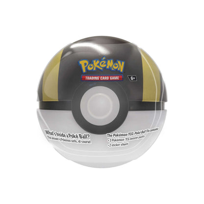 Pokémon TCG: Poké Ball Tin – 3 Booster Packs & Stickers