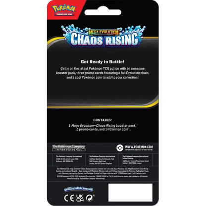 Pokémon TCG: Mega Evolution Chaos Rising Premium Checklane Blister