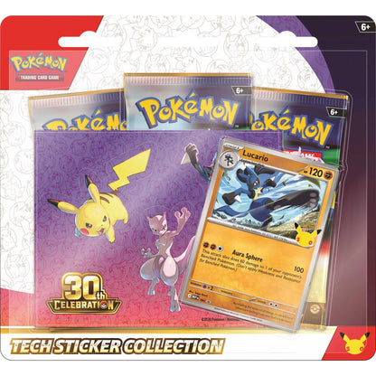 Pokémon TCG: 30th Celebration Tech Sticker Collection